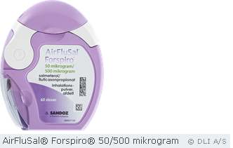 AirFluSal® Forspiro® 50/500 mikrogram