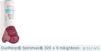 DuoResp® Spiromax® 320 + 9 mikg/dosis