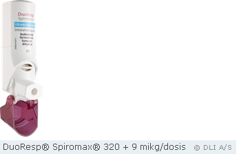 DuoResp® Spiromax® 320 + 9 mikg/dosis