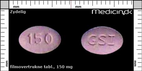 filmovertrukne tabletter 150 mg 