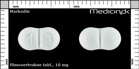 filmovertrukne tabletter 10 mg 
