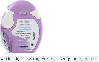AirFluSal® Forspiro® 50/250 mikrogram