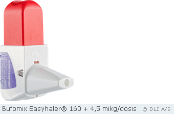 Bufomix Easyhaler® 160 + 4,5 mikg/dosis