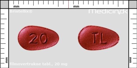 filmovertrukne tabletter 20 mg 