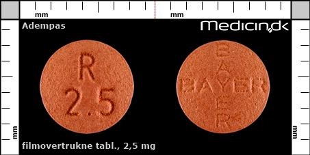 filmovertrukne tabletter 2,5 mg 