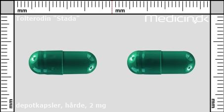 hårde depotkapsler 2 mg 