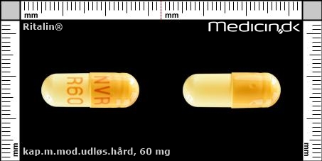 kapsler med modificeret udløsning 60 mg 