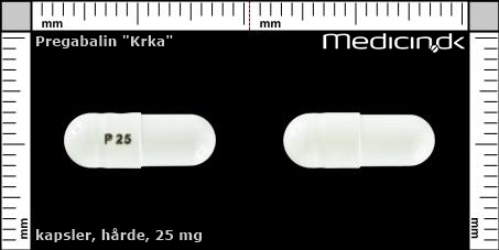 hårde kapsler 25 mg 