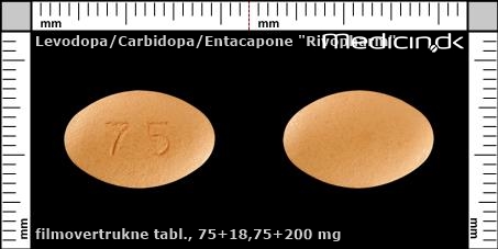 filmovertrukne tabletter 75+18,75+200 mg 