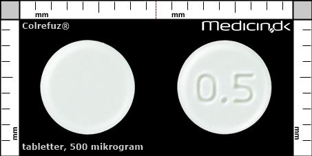 tabletter 500 mikrogram 