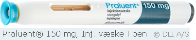 Praluent® 150 mg, Inj. væske i pen