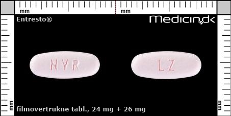 filmovertrukne tabletter 24 mg + 26 mg 