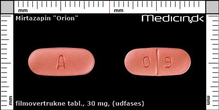 filmovertrukne tabletter 30 mg (Udfases)