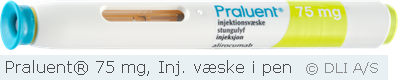 Praluent® 75 mg, Inj. væske i pen