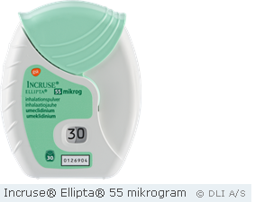 Incruse® Ellipta® 55 mikrogram