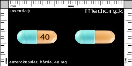 enterokapsler 40 mg 