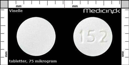 tabletter 75 mikrogram 
