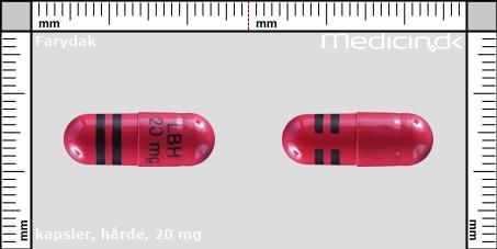 hårde kapsler 20 mg 