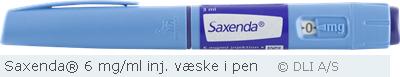 Saxenda® 6 mg/ml inj. væske i pen
