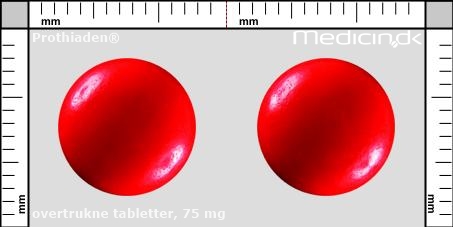 overtrukne tabletter 75 mg 