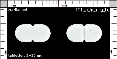 tabletter 5+25 mg 