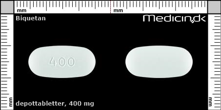 depottabletter 400 mg 