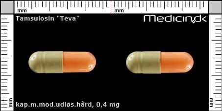 kapsler med modificeret udløsning 0,4 mg 
