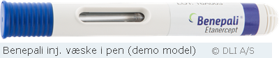 Benepali inj. væske i pen (demo model)