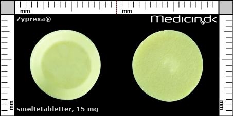 smeltetabletter 15 mg 