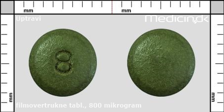 filmovertrukne tabletter 800 mikrogram 
