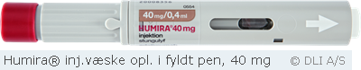 Humira® inj.væske opl. i fyldt pen, 40 mg