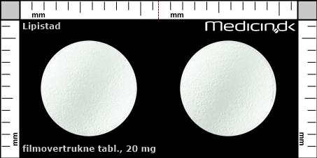 filmovertrukne tabletter 20 mg 