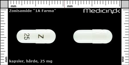 hårde kapsler 25 mg 