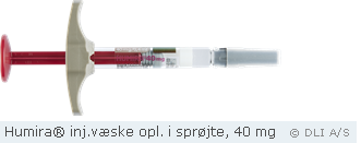Humira® inj.væske opl. i sprøjte, 40 mg