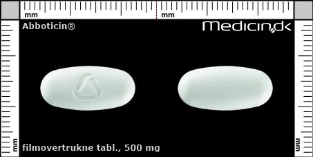 filmovertrukne tabletter 500 mg 