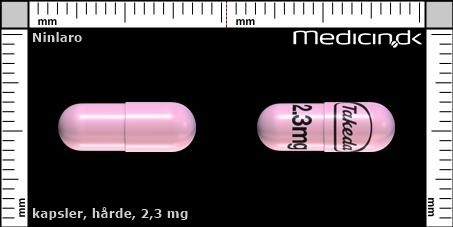 hårde kapsler 2,3 mg 