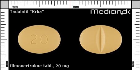 filmovertrukne tabletter 20 mg 