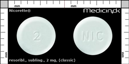 sublinguale resoribletter 2 mg (Classic)