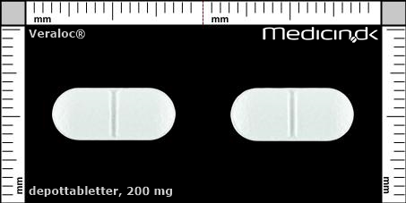 depottabletter 200 mg 