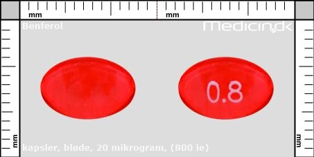 bløde kapsler 20 mikrogram (800 IE)