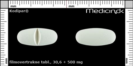 filmovertrukne tabletter 30,6 + 500 mg 