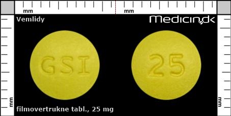 filmovertrukne tabletter 25 mg 