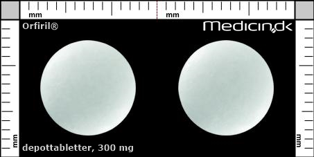 depottabletter 300 mg 