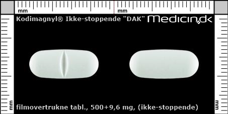 filmovertrukne tabletter 500+9,6 mg (ikke-stoppende)