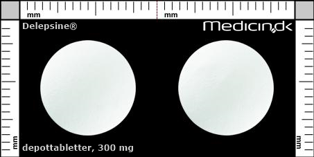 depottabletter 300 mg 