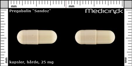 hårde kapsler 25 mg 