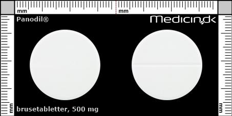 brusetabletter 500 mg 