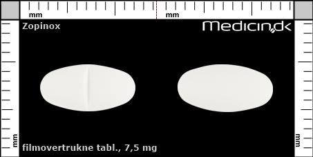 filmovertrukne tabletter 7,5 mg 
