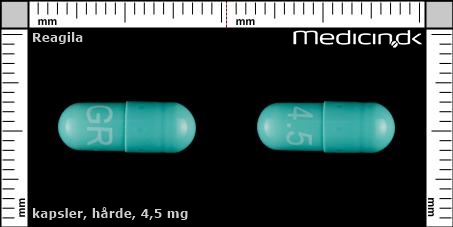 hårde kapsler 4,5 mg 