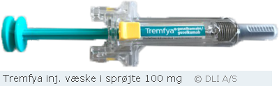 Tremfya inj. væske i sprøjte 100 mg
